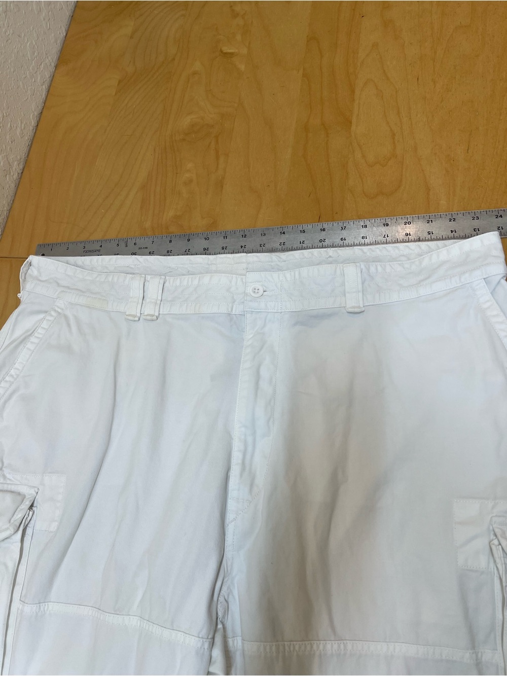 Ralph Lauren White Men's Cargo Shorts waist 50” - Picture 8 of 13